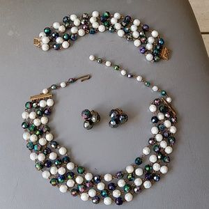 Stunning Vintage Necklace,earrings,bracelet German